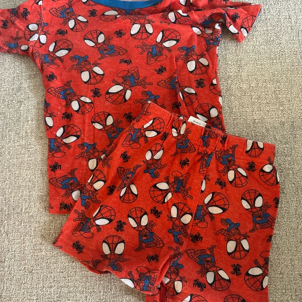 Marvel Red Spider-Man Pajama Set